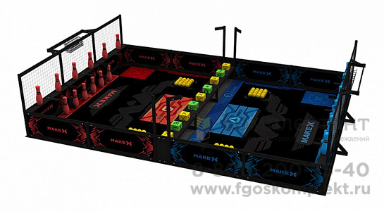 Соревновательное поле 2022 MakeX Challenge (МэйкИкс Челлендж)  Arena (Арена) 