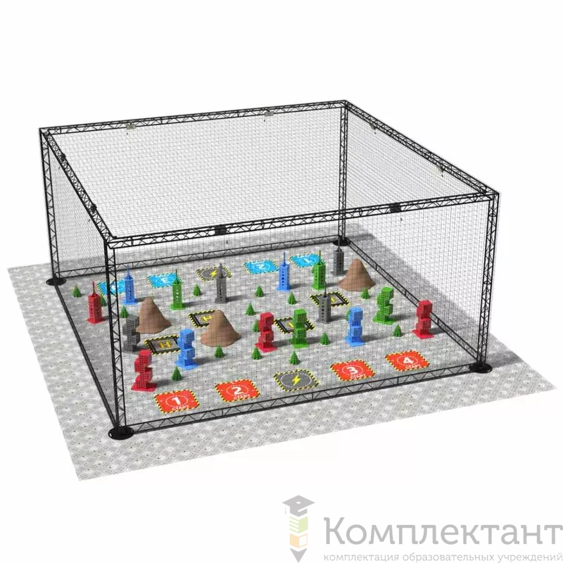 Соревновательный полигон "Геоскан Арена"  8х8х4м